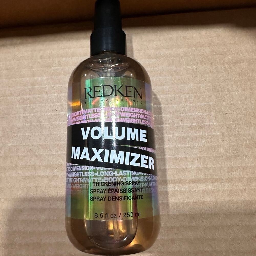 Redken Volume Maximizer Thickening Spray Finish Weightless Body hair care